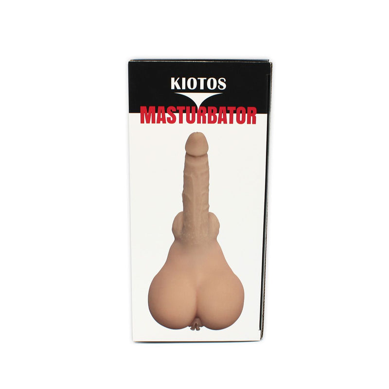 Kiotos - Masturbator & Dildo Pussy - 2-in-1 - lichte huidskleur-Laced-up.nl