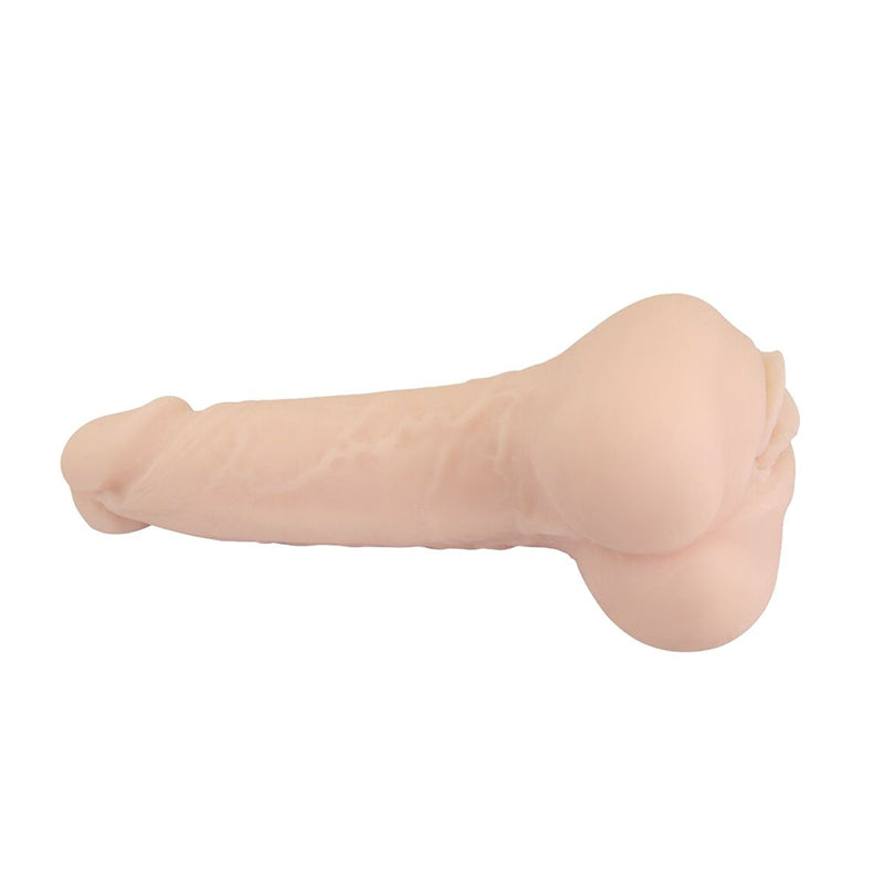Kiotos - Masturbator & Dildo Pussy 2-in-1 - lichte huidskleur-Laced-up.nl
