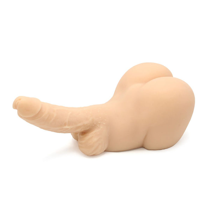 Kiotos - Masturbator & Dildo Pussy - 2-in-1 - lichte huidskleur-Laced-up.nl