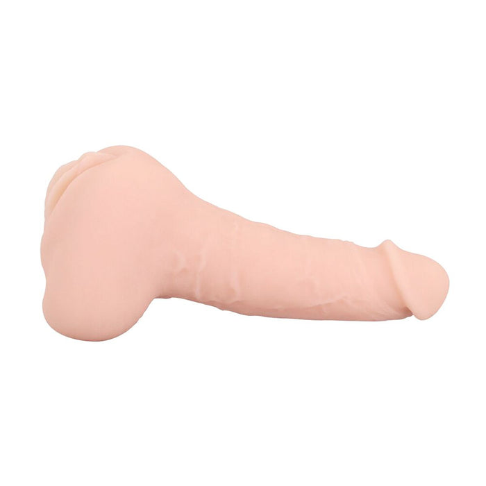 Kiotos - Masturbator & Dildo Pussy 2-in-1 - lichte huidskleur-Laced-up.nl