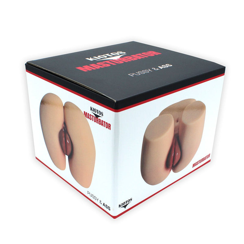 Kiotos - Masturbator Pussy & Ass - Nr. 15 - TPE - Lichte Huidskleur-Erotiekvoordeel.nl
