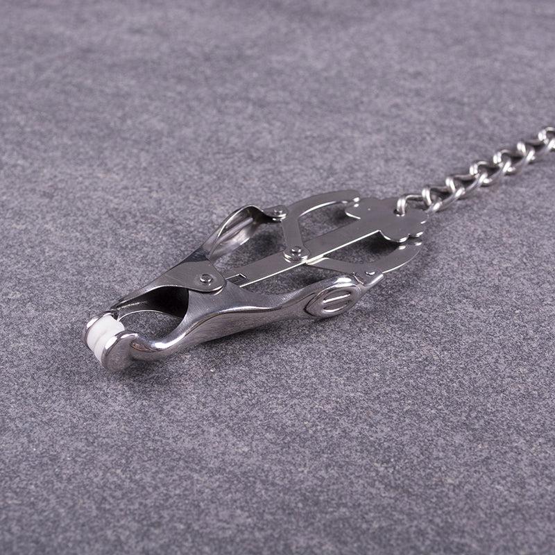 Kiotos - Metalen Tepelklemmen Met Ketting-Erotiekvoordeel.nl