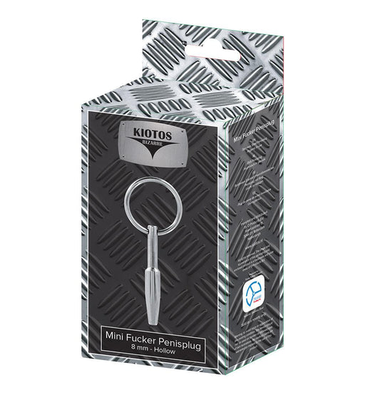 Kiotos - Mini Fucker Penis Plug RVS Hol-Erotiekvoordeel.nl