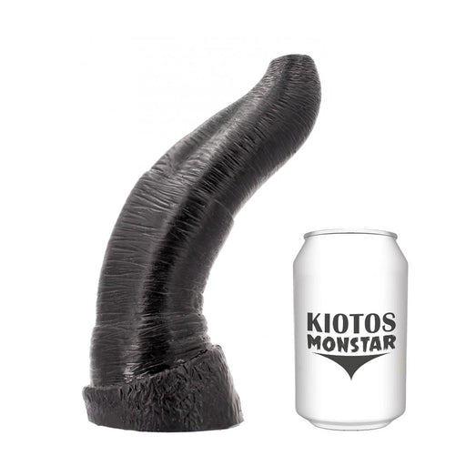 Kiotos Monstar - Alien Worm - Dildo - 25 x 6,5 cm - Zwart-Laced-up.nl