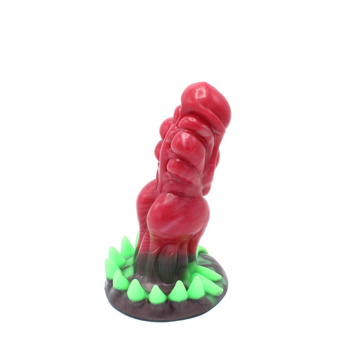 Kiotos Monstar - Amazing Dildo Beast 83 - Siliconen - Lengte 20 cm - Diameter 7 cm - Multicolour-Laced-up.nl