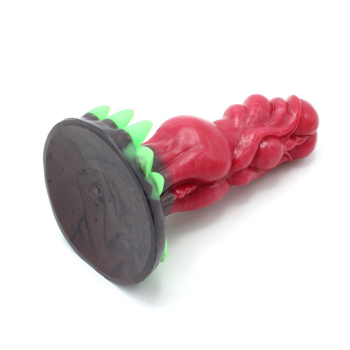 Kiotos Monstar - Amazing Dildo Beast 83 - Siliconen - Lengte 20 cm - Diameter 7 cm - Multicolour-Laced-up.nl