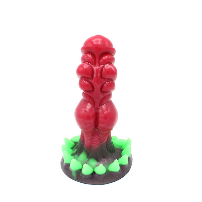 Kiotos Monstar - Amazing Dildo Beast 83 - Siliconen - Lengte 20 cm - Diameter 7 cm - Multicolour-Laced-up.nl