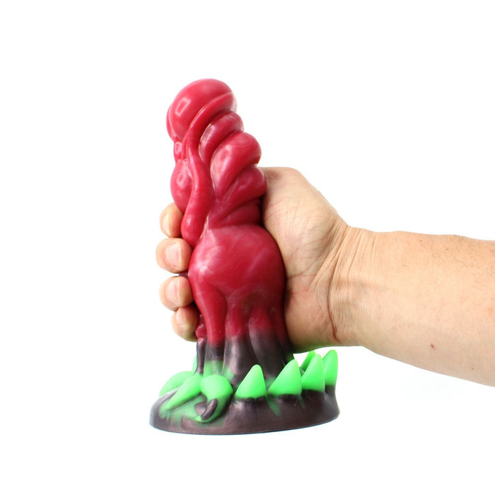 Kiotos Monstar - Amazing Dildo Beast 83 - Siliconen - Lengte 20 cm - Diameter 7 cm - Multicolour-Laced-up.nl