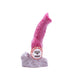 Kiotos Monstar - Anaal Dildo Beast 42 - 25.5 x 4.8 cm - Wit/Rood/Grijs-Laced-up.nl