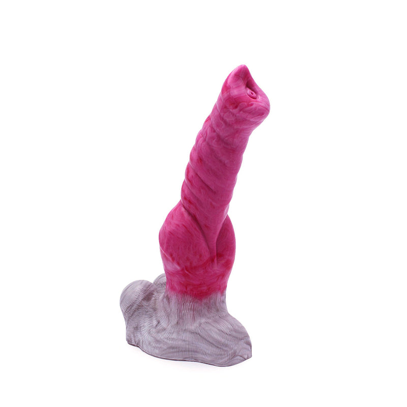 Kiotos Monstar - Fantasie-Analdildo 42 - 25,5 x 4,8 cm - Weiß/Rot/Grau-Laced-up.nl