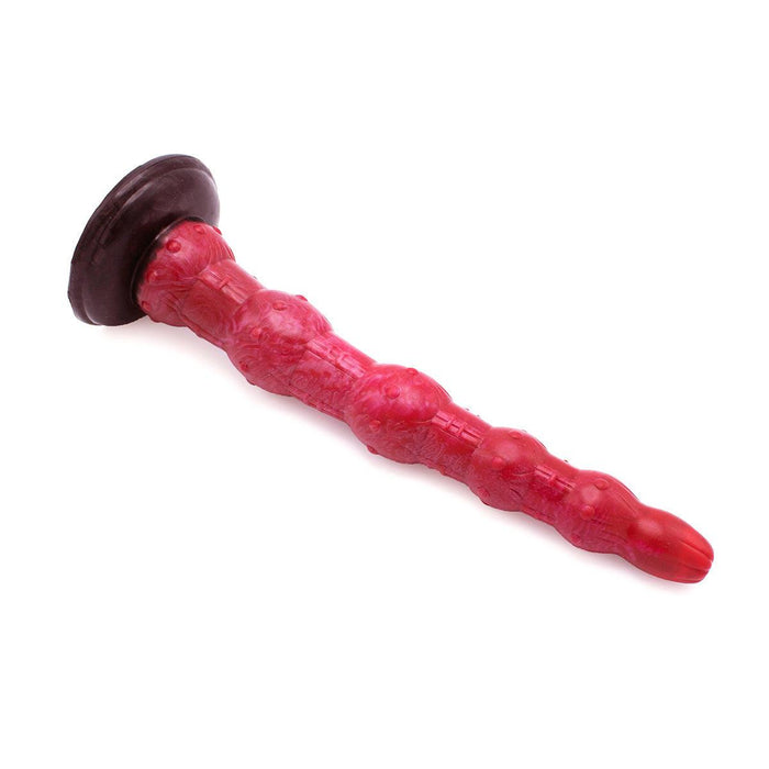 Kiotos Monstar - Anaal Dildo Nr. 45 - 37.5 x 5.7 cm - Roze/Rood/Zwart-Erotiekvoordeel.nl
