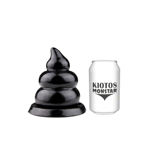 Kiotos Monstar - Bastian - Buttplug - 13.5 x 8 cm - Zwart-Laced-up.nl