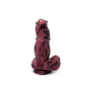 Kiotos Monstar - Benny - Siliconen Fantasie Dildo - Lengte 215 mm - Diameter 55 mm - Rood/Zwart-Erotiekvoordeel.nl