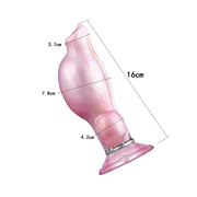 Kiotos Monstar - Breezefury - Opblaasbare Dildo - Roze/Wit-Laced-up.nl