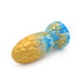 Kiotos Monstar - Buttplug - Alien Egg - 17.5 x 7.5 cm - Tie Dye Goud/Blauw-Laced-up.nl