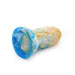 Kiotos Monstar - Buttplug - Alien Egg - 17.5 x 7.5 cm - Tie Dye Goud/Blauw-Laced-up.nl