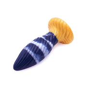 Kiotos Monstar - Buttplug - Anaal Dildo Beast 39 - 17.5 x 5.5 cm - Blauw/Goud/Wit-Laced-up.nl