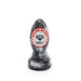 Kiotos Monstar - Buttplug Beast 5 - 16.5 x 6.5 cm - Tie Dye Zwart/Wit-Laced-up.nl