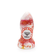 Kiotos Monstar - Buttplug Beast 6 - 16.5 x 6.5 cm - Oranje/Wit/Rood-Erotiekvoordeel.nl