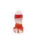 Kiotos Monstar - Buttplug Beast 6 - 16.5 x 6.5 cm - Oranje/Wit/Rood-Laced-up.nl