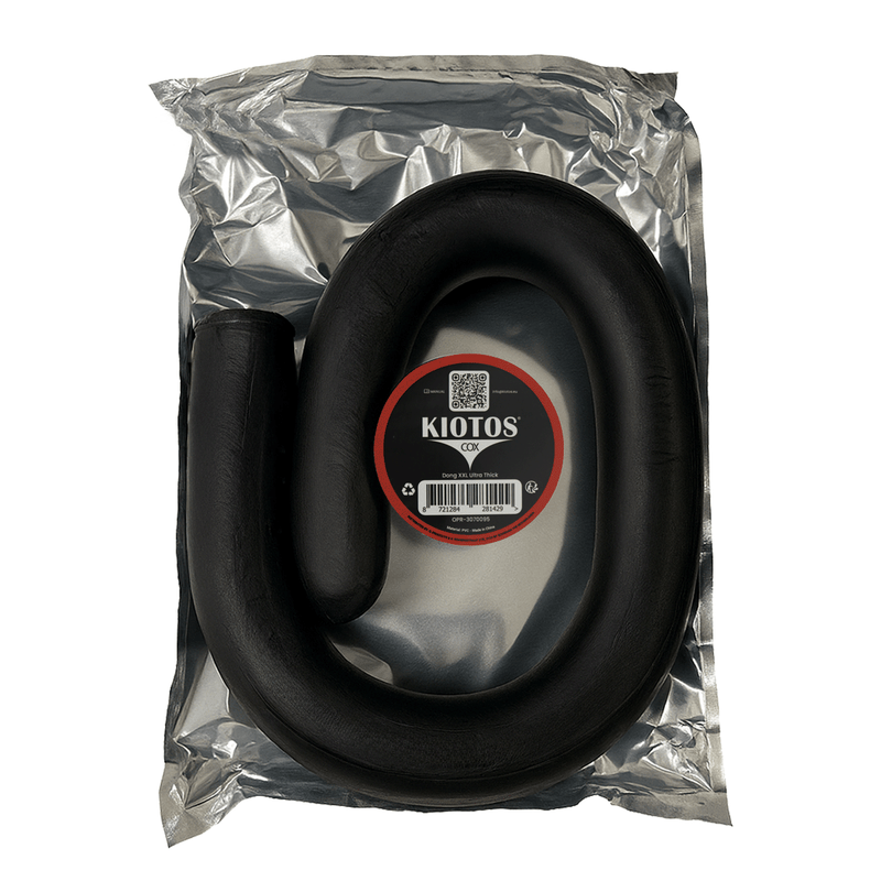 Kiotos - Monstar Cox Dong XXL - Lange Anaal Dildo - 100 cm - Zwart-Erotiekvoordeel.nl