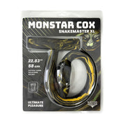 Kiotos - Monstar Cox Snakemaster - Lange Anaal Dildo - Zwart/Goud-Erotiekvoordeel.nl