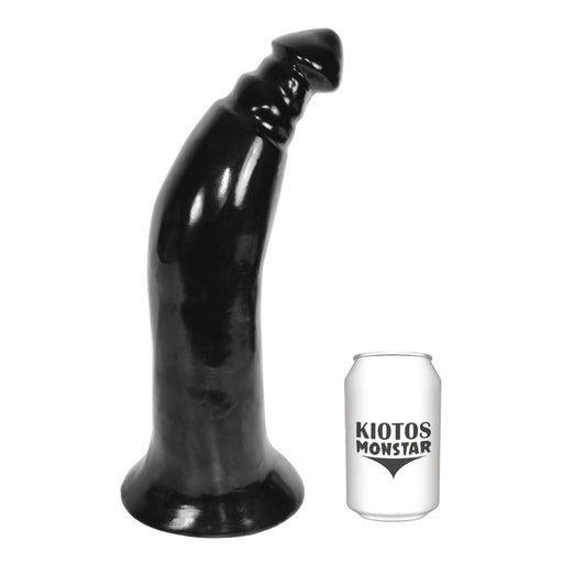 Kiotos Monstar - Cringer - Dildo - 42 x 9 cm - Zwart-Laced-up.nl