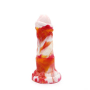 Kiotos Monstar - Dildo Beast 1 - 20.5 x 5.5 cm - Oranje/Wit/Rood-Laced-up.nl