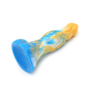 Kiotos Monstar - Dildo Beast 15 - Goud/Blauw/Wit-Laced-up.nl