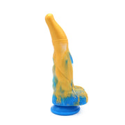 Kiotos Monstar - Dildo Beast 17 - Goud/Blauw/Wit-Laced-up.nl