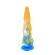 Kiotos Monstar - Dildo Beast 17 - Goud/Blauw/Wit-Laced-up.nl
