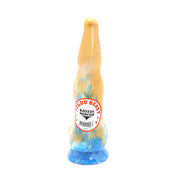 Kiotos Monstar - Dildo Beast 17 - Goud/Blauw/Wit-Laced-up.nl