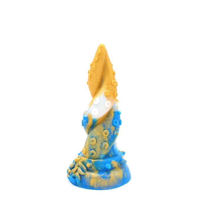 Kiotos Monstar - Dildo Beast 18 - Goud/Blauw/Wit-Laced-up.nl