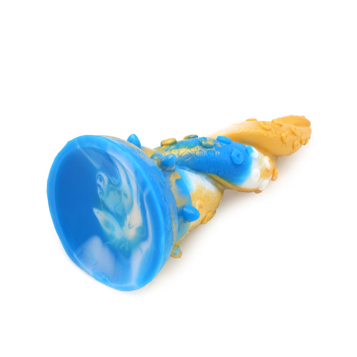 Kiotos Monstar - Dildo Beast 18 - Goud/Blauw/Wit-Laced-up.nl