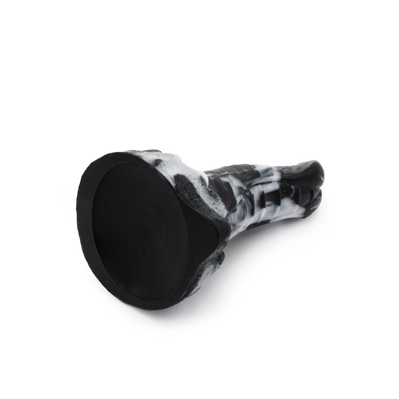 Kiotos Monstar - Dildo Beast 2 Tentacle - 22 x 5 cm - Tie Dye Zwart/Wit-Laced-up.nl