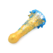 Kiotos Monstar - Dildo Beast 20 - Goud/Blauw/Wit-Laced-up.nl