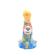 Kiotos Monstar - Dildo Beast 20 - Goud/Blauw/Wit-Laced-up.nl