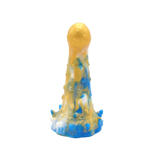 Kiotos Monstar - Dildo Beast 20 - Goud/Blauw/Wit-Laced-up.nl