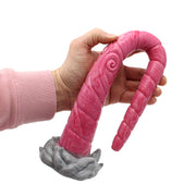 Kiotos Monstar - Fantasie Dildo Nr. 21 - Roze/Grijs/Wit-Laced-up.nl
