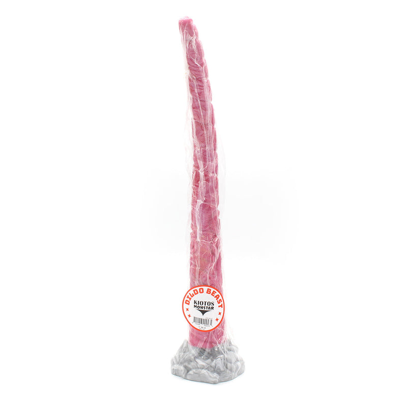 Kiotos Monstar - Fantasie Dildo Nr. 21 - Roze/Grijs/Wit-Laced-up.nl