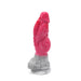Kiotos Monstar - Dildo Beast 23 - 23,5 x 6,5 cm - Roze/Grijs/Wit-Laced-up.nl