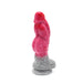 Kiotos Monstar - Dildo Beast 23 - 23,5 x 6,5 cm - Roze/Grijs/Wit-Laced-up.nl
