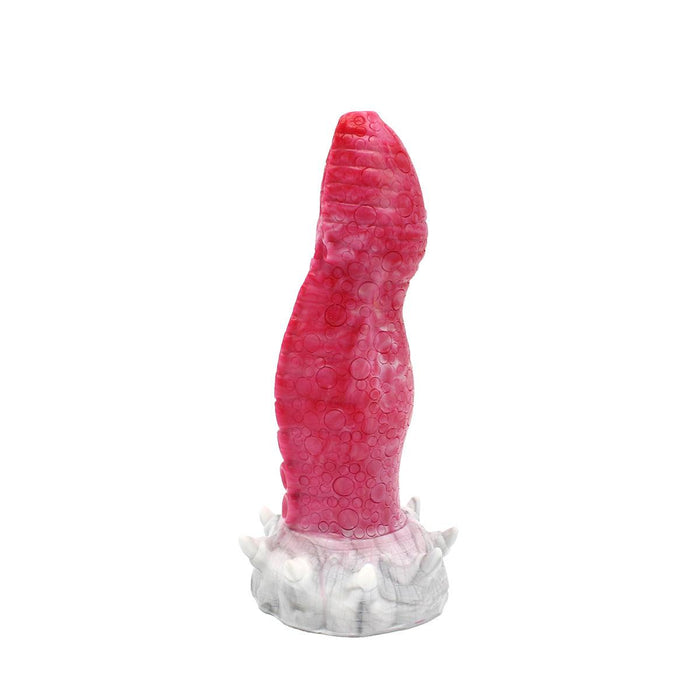 Kiotos Monstar - Fantasie Dildo Nr. 22 - 21 x 6 cm - Roze/Grijs/Wit-Laced-up.nl