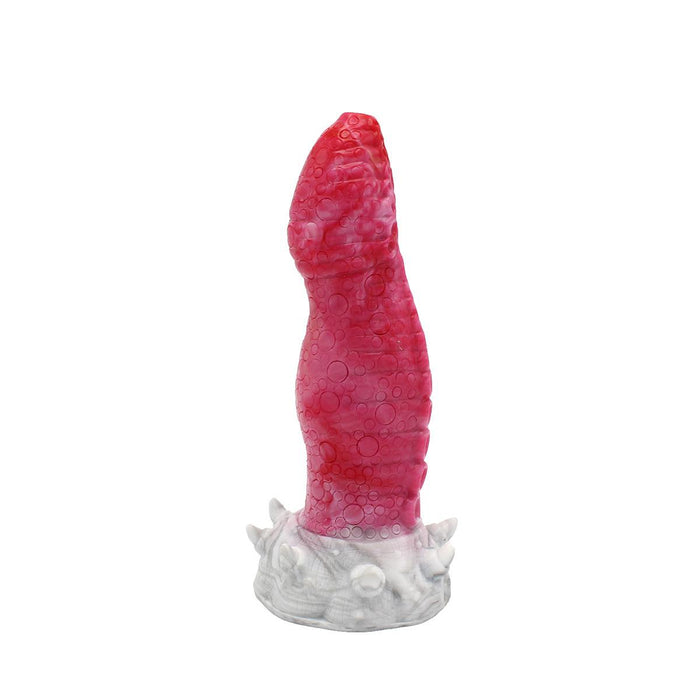 Kiotos Monstar - Fantasie Dildo Nr. 22 - 21 x 6 cm - Roze/Grijs/Wit-Laced-up.nl