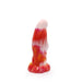 Kiotos Monstar - Dildo Beast 3 - 21 x 7 cm - Oranje/Wit/Rood-Laced-up.nl