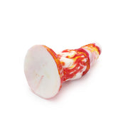 Kiotos Monstar - Dildo Beast 4 - 21 x 6.5 cm - Oranje/Wit/Rood-Laced-up.nl