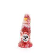 Kiotos Monstar - Dildo Beast 4 - 21 x 6.5 cm - Oranje/Wit/Rood-Laced-up.nl