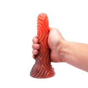 Kiotos Monstar - Dildo Beast 41 - 21 x 4.3 cm - Rood/Roze/Groen-Laced-up.nl