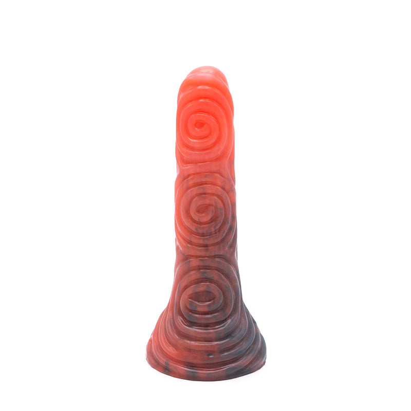 Kiotos Monstar - Dildo Beast 41 - 21 x 4.3 cm - Rood/Roze/Groen-Laced-up.nl