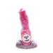 Kiotos Monstar - Dildo Beast 43 - 22 x 7 cm - Rood/Wit/Zwart-Laced-up.nl